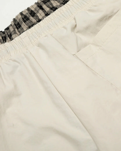 Plaid Double Waist Baggy Track Pants | LCDEGO Streetwear