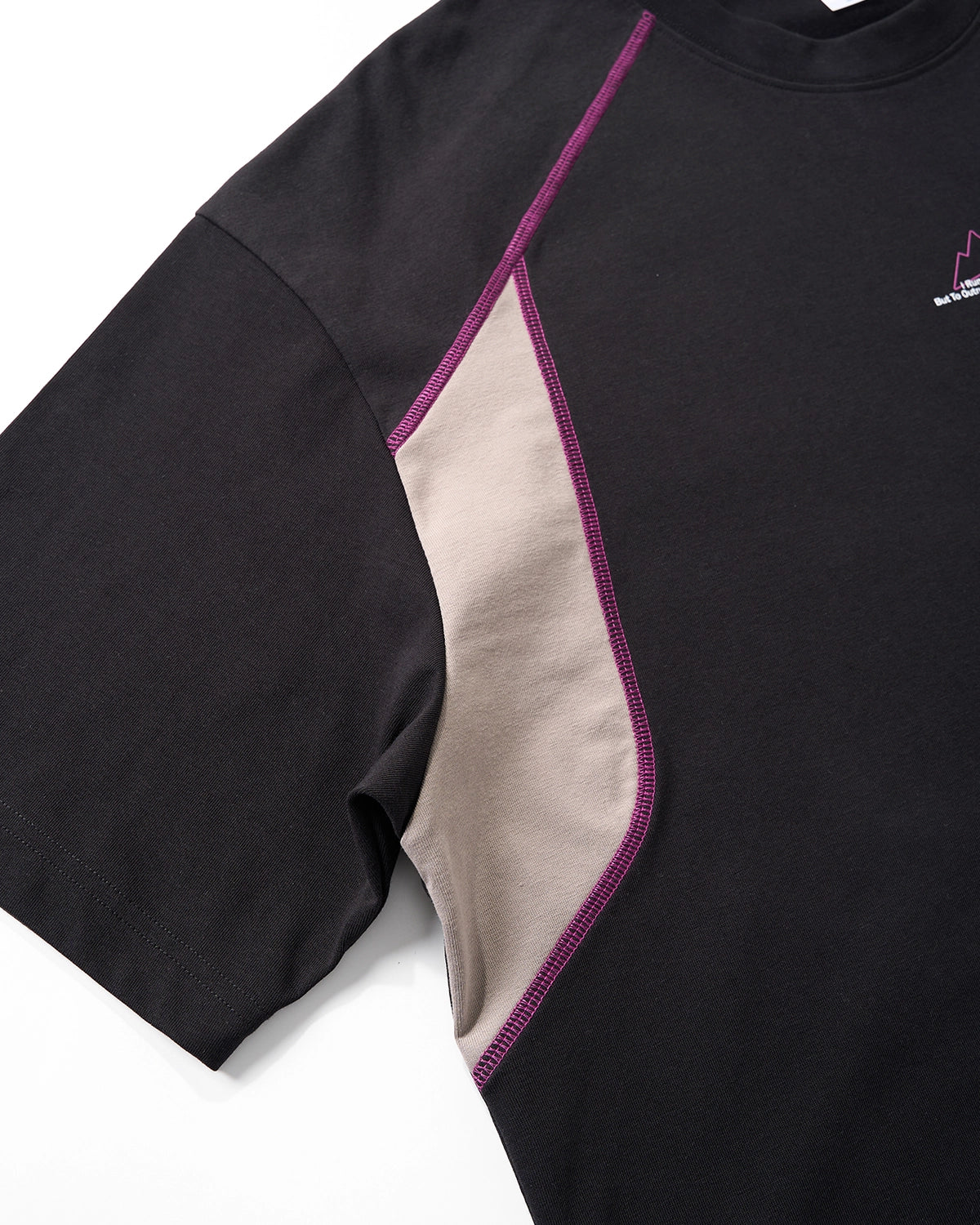Glow-in-the-Dark Stitching Oversized T-Shirt | LCDEGO Streetwear