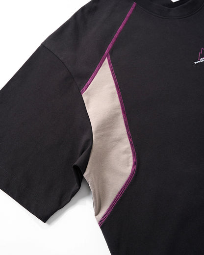 Glow-in-the-Dark Stitching Oversized T-Shirt | LCDEGO Streetwear