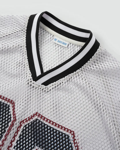 23 Patchwork Mesh Jersey | LCDEGO Streetwear