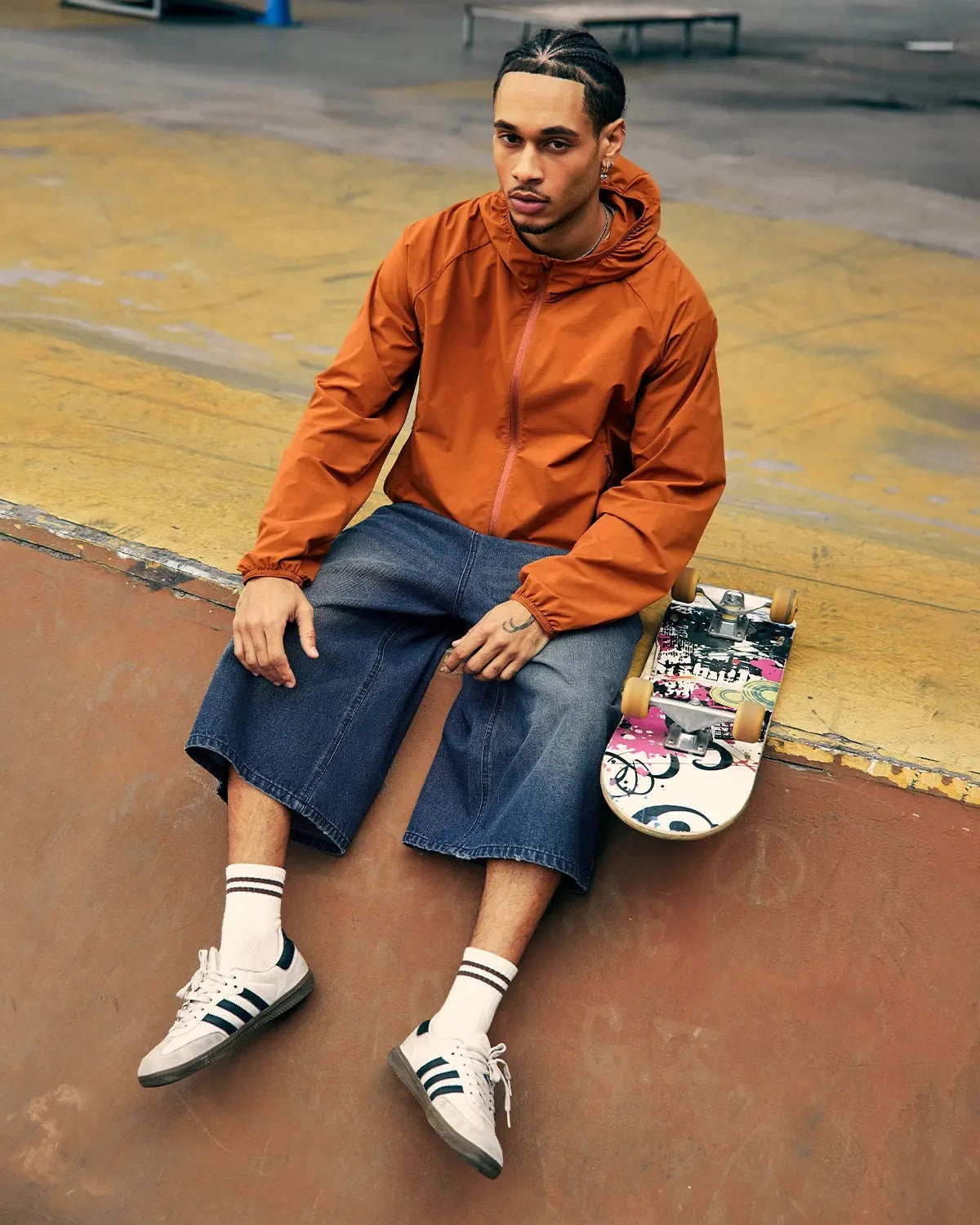 Double Waist Baggy Jorts | LCDEGO Streetwear