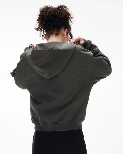 Blank French Terry Zip Up Hoodies | LCDEGO Streetwear