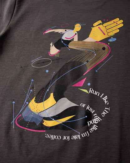 Contrast Stitching Graphic Tees | LCDEGO Streetwear