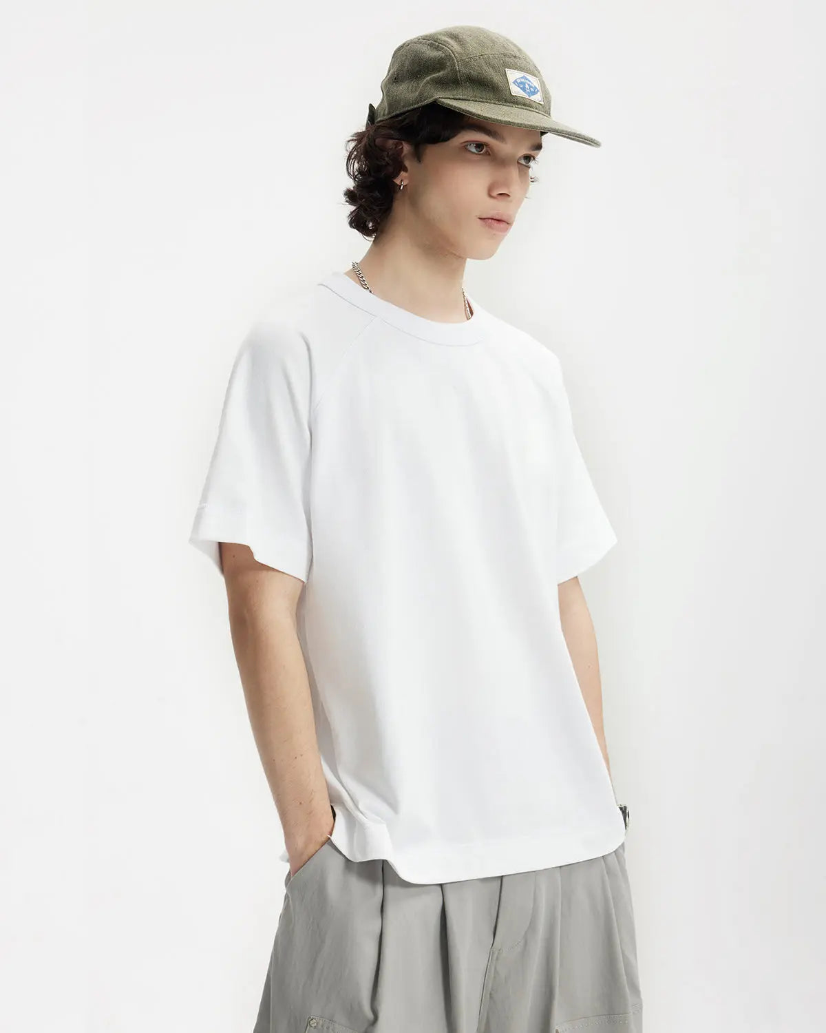 Linen Cotton Raglan Tees | LCDEGO Streetwear