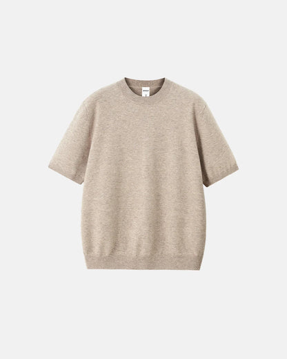 Knitwear Short-sleeved Crewneck Sweater | LCDEGO Streetwear