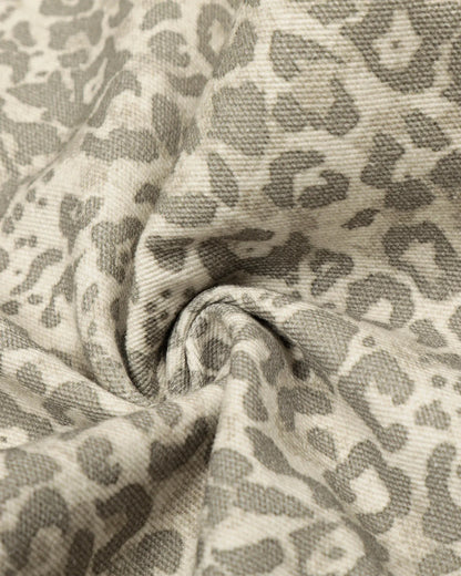 Retro Leopard  Barrel Jeans | LCDEGO Streetwear