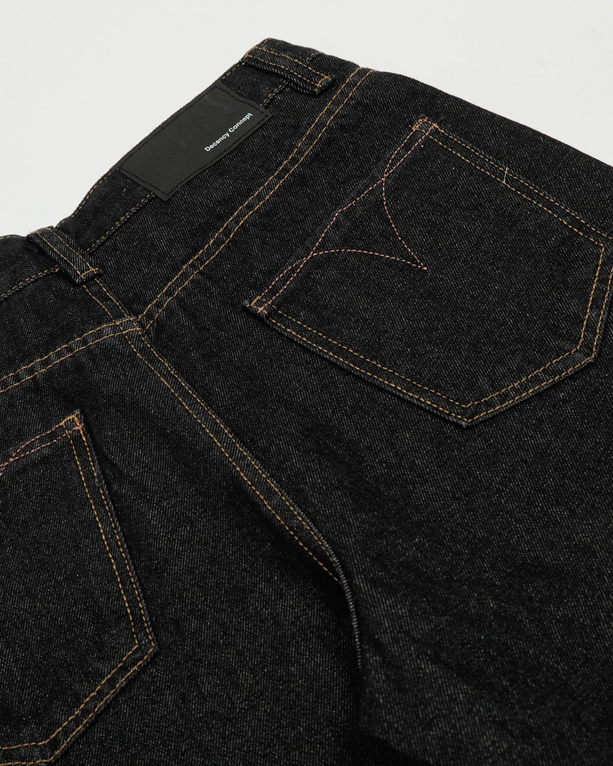 Raw Embroidery Baggy Jeans | LCDEGO Streetwear