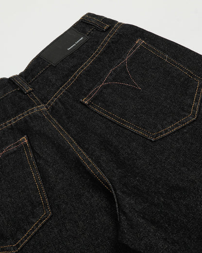 Raw Embroidery Baggy Jeans | LCDEGO Streetwear