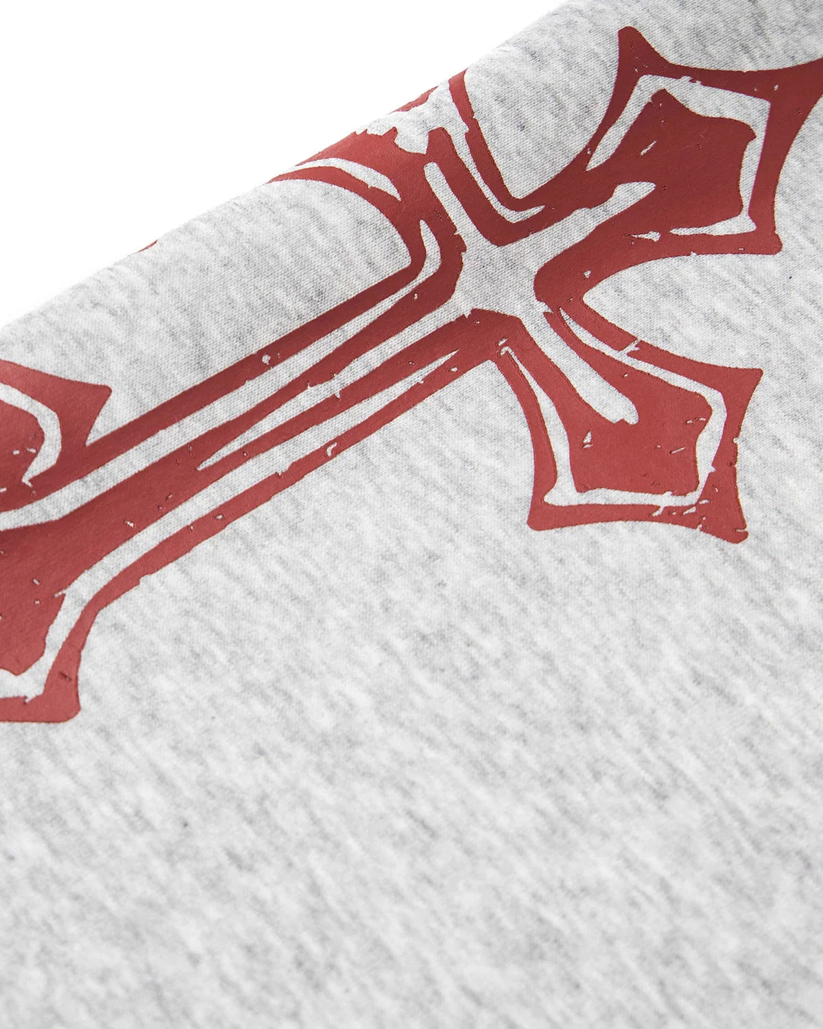 Cross Print Baggy Sweatpants | LCDEGO Streetwear