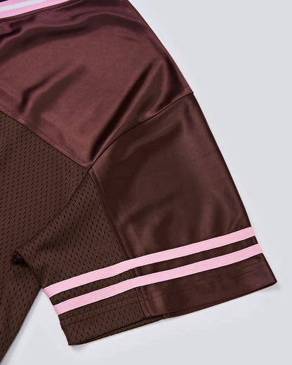 Mesh Patachwork Printing Jersey | LCDEGO Streetwear