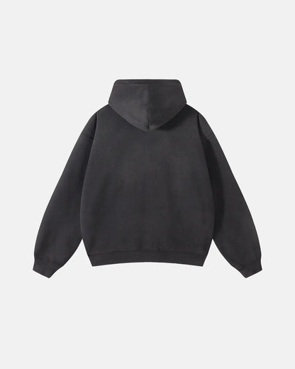 Acid Washed Zip Up Hoodies | LCDEGO Streetwear