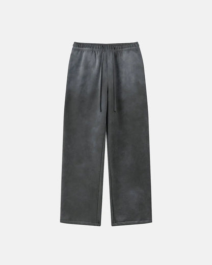 Straight-Leg Acid Wash Sweatpants | LCDEGO Streetwear