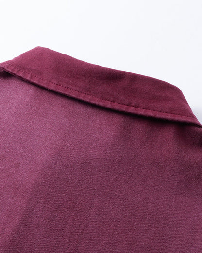 Distressed Ripped Washed Polo Shirts | LCDEGO Streetwear