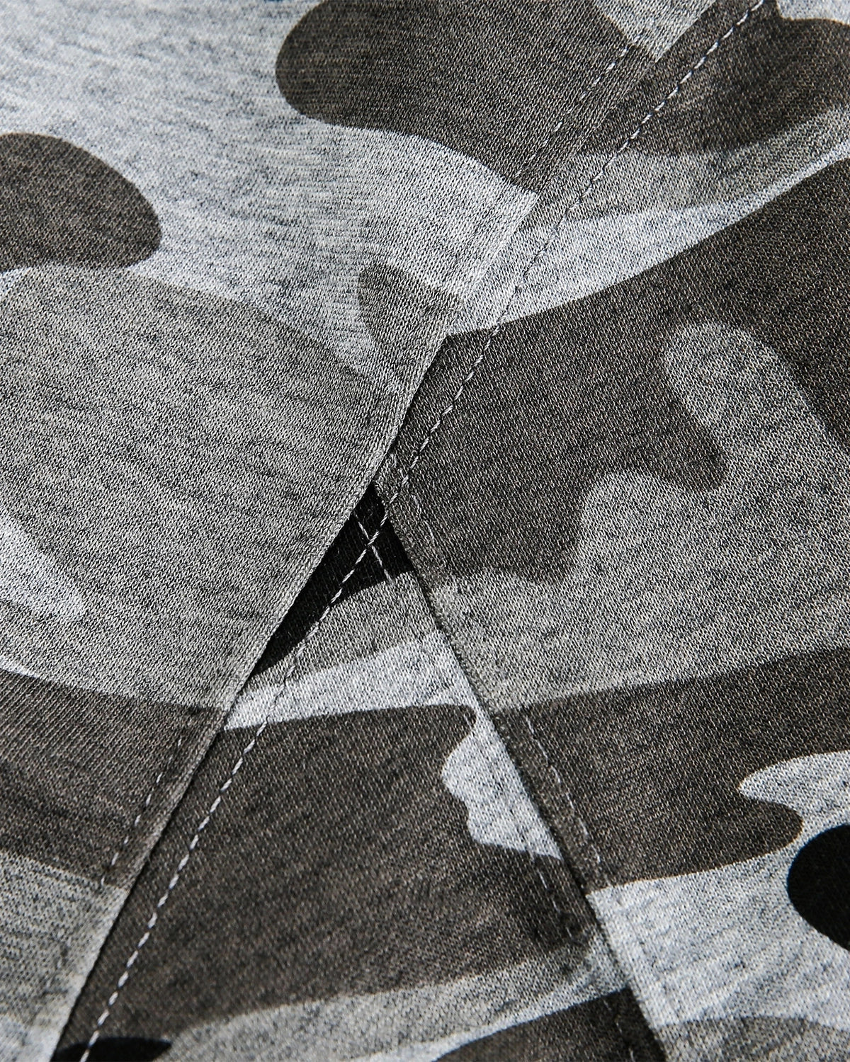 Cropped Camouflage Zip Up Hoodie | LCDEGO Streetwear