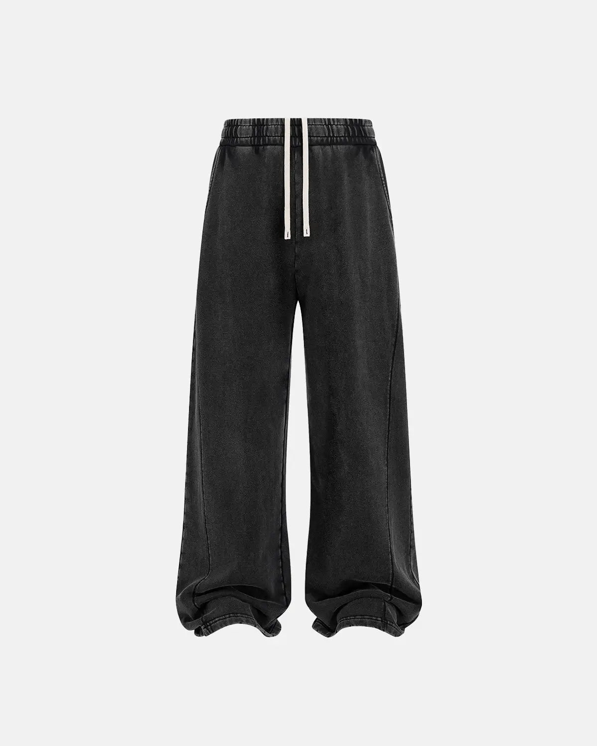 Acid Wash Stitching Straight Leg Sweatpant | LCDEGO Streetwear