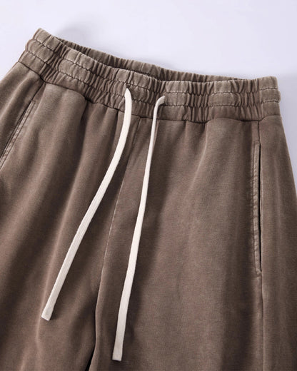 Distressed Acid Washed Barrel Sweatpant | LCDEGO Streetwear