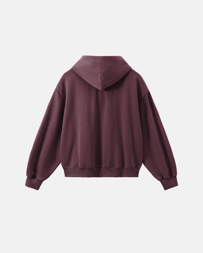 Garment Washed French Terry Hoodies | LCDEGO Streetwear
