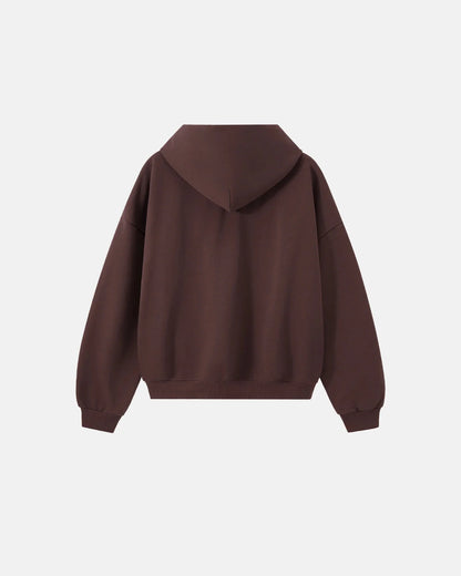Blank Boxy Fit French Terry Hoodies | LCDEGO Streetwear