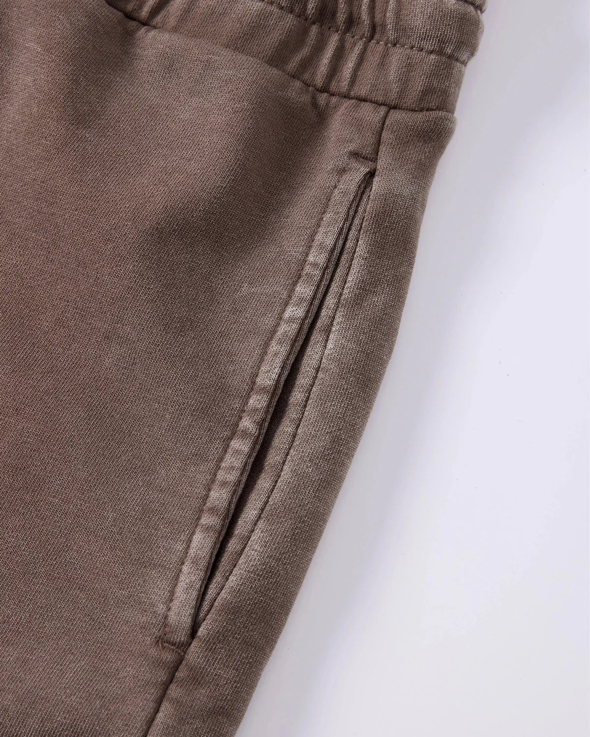 Double Waist Acid Wash Sweat Shorts | LCDEGO Streetwear