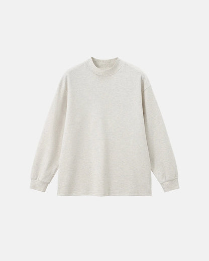 Soft Touch Mock Neck Sweatshirts | LCDEGO Streetwear