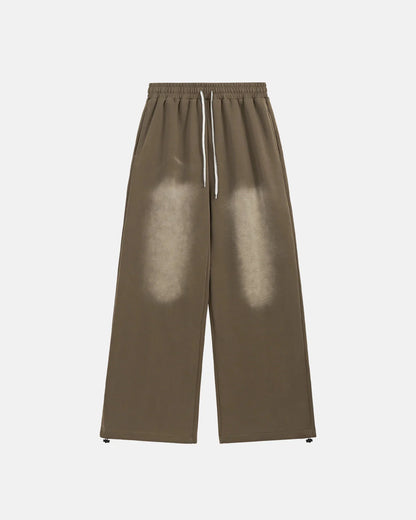 Monkey Washed Straight-leg Sweatpant | LCDEGO Streetwear