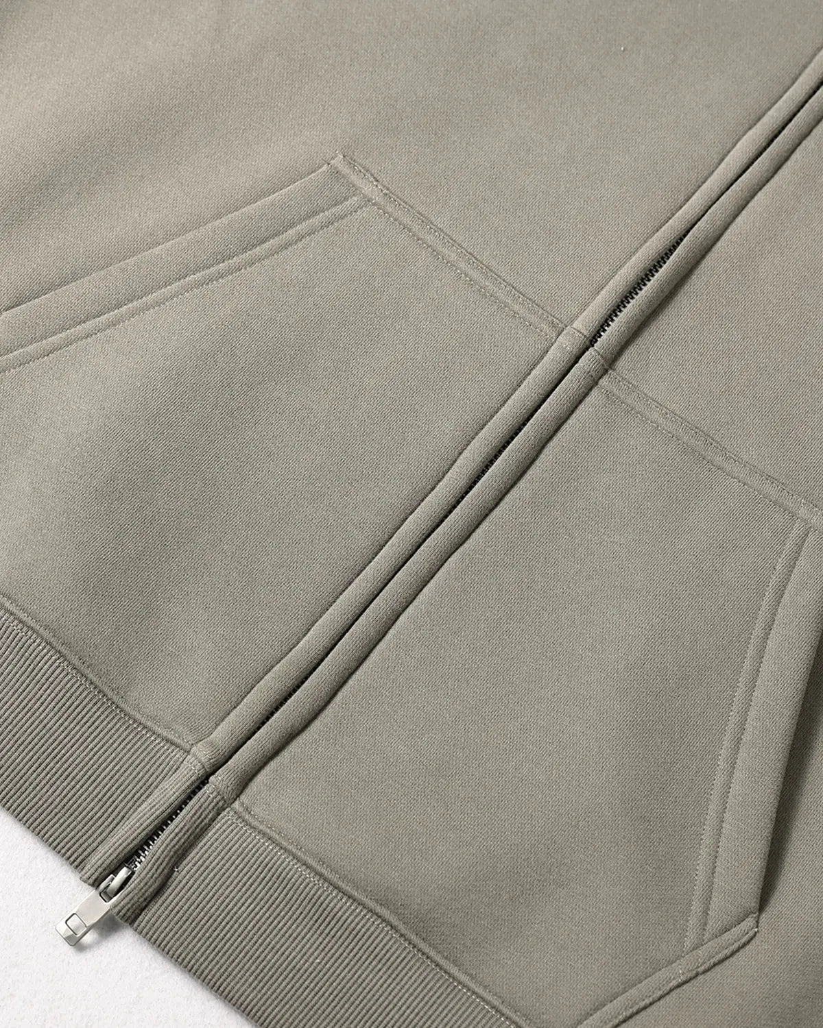 Fleece Double Zip Up Hoodies | LCDEGO Streetwear