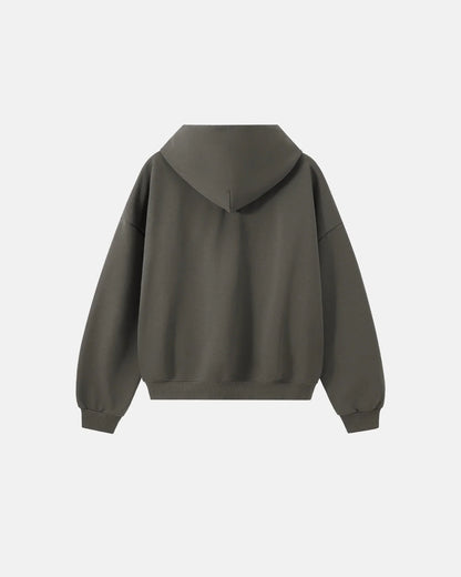 Blank Boxy Fit French Terry Hoodies | LCDEGO Streetwear