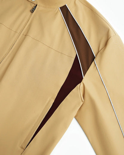 Reflective Windbreaker Track Jacket | LCDEGO Streetwear