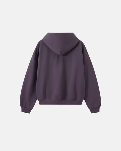 Blank Boxy Fit French Terry Hoodies | LCDEGO Streetwear