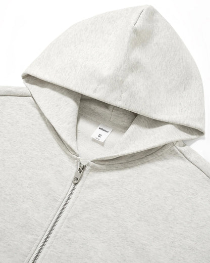 Blank French Terry Zip Up Hoodies | LCDEGO Streetwear