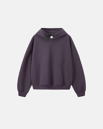 Blank Boxy Fit French Terry Hoodies | LCDEGO Streetwear