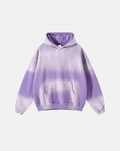 Monkey Wash Ripped Fleece Hoodies | LCDEGO Streetwear