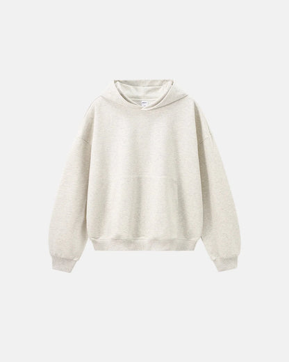 Blank Boxy Fit French Terry Hoodies | LCDEGO Streetwear