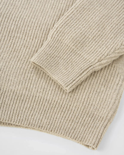 Quarter Zip Up Mock Neck Sweaters | LCDEGO Streetwear