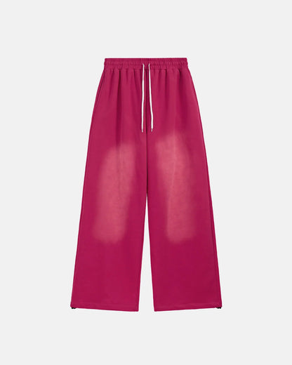 Monkey Washed Straight-leg Sweatpant | LCDEGO Streetwear