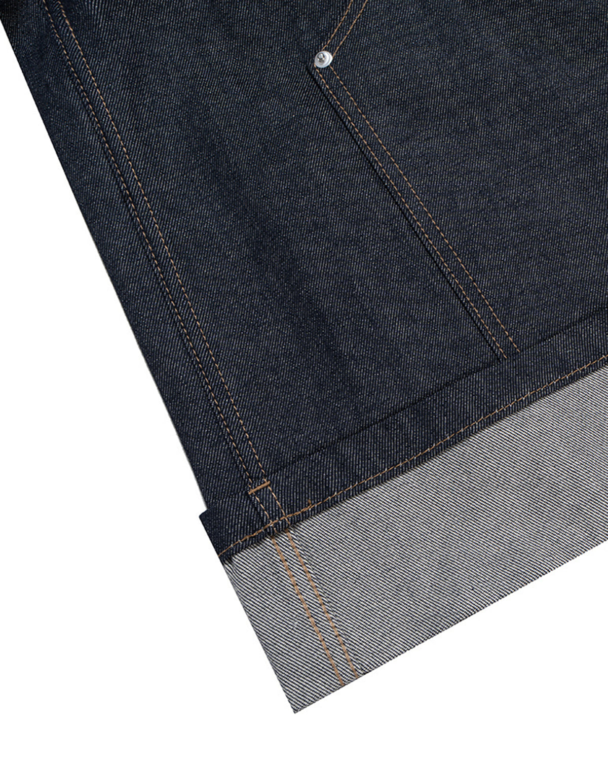 Raw Denim Carpenter Long Jorts | LCDEGO Streetwear