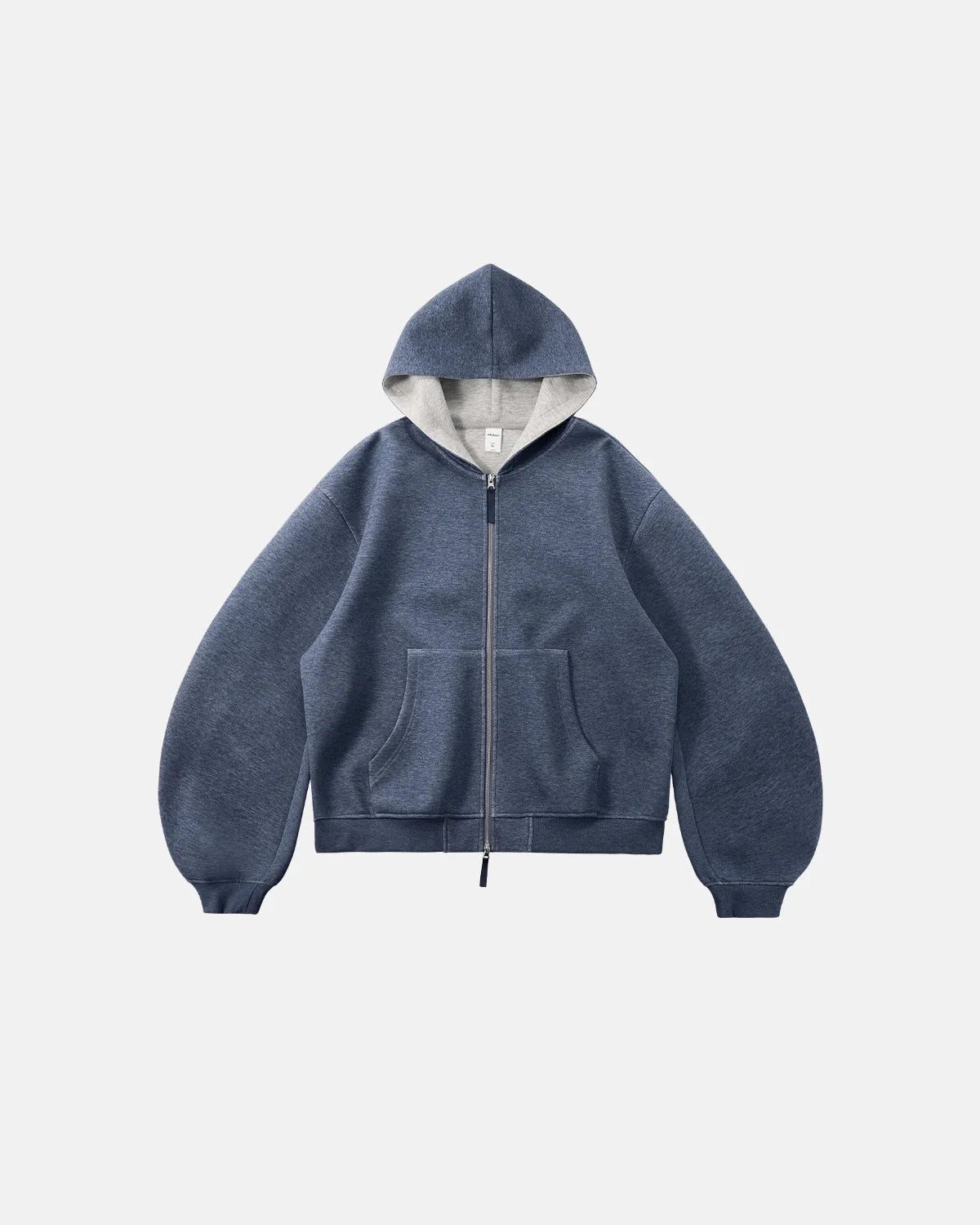 Contrast Color Liner Comfy Zip Up Hoodies | LCDEGO Streetwear