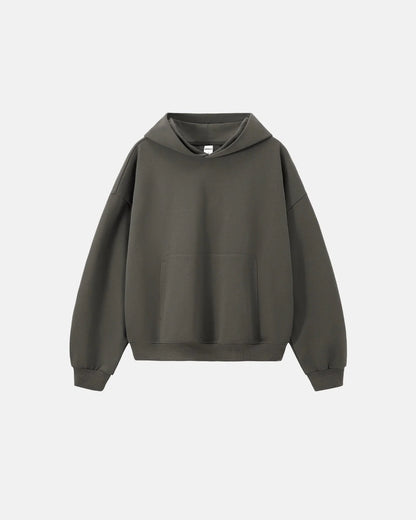 Blank Boxy Fit French Terry Hoodies | LCDEGO Streetwear