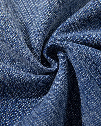 Cinch Back Distressed Denim Jorts | LCDEGO Streetwear