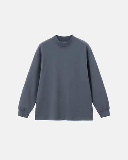 Soft Touch Mock Neck Sweatshirts | LCDEGO Streetwear