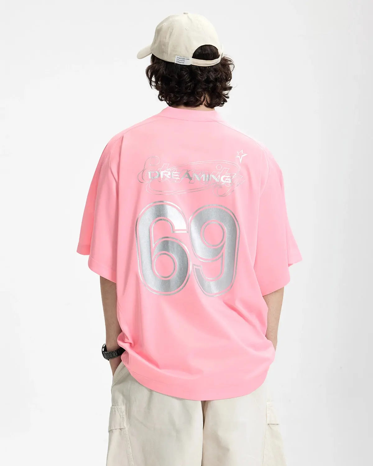 Sportswear Foil Print Jersey | LCDEGO Streetwear