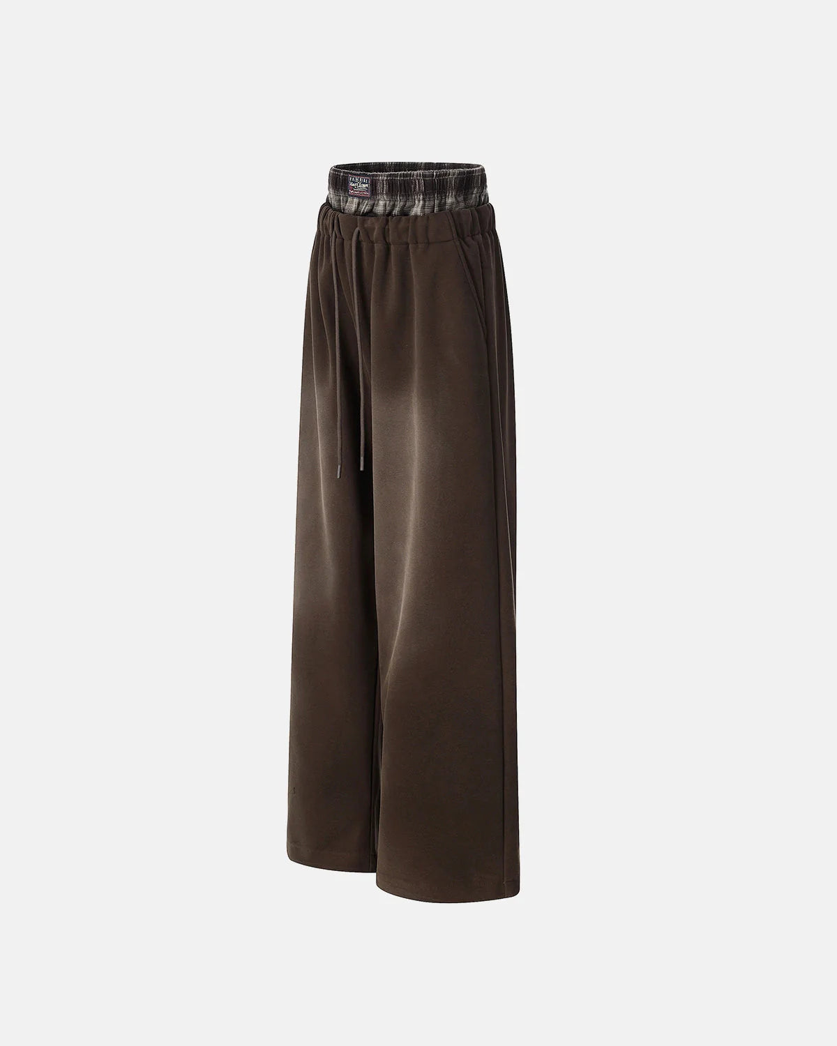 Appliqu¨¦ Embroidery Washed Baggy Sweatpant | LCDEGO Streetwear
