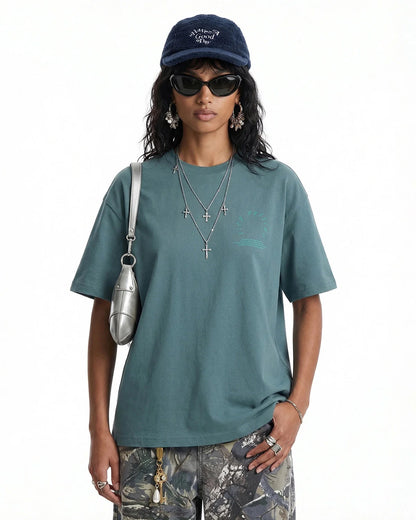 Camping Graphic Cotton Tees | LCDEGO Streetwear