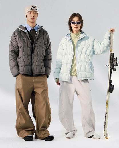 Ultra-Light Hooded Down Jacket | LCDEGO Streetwear
