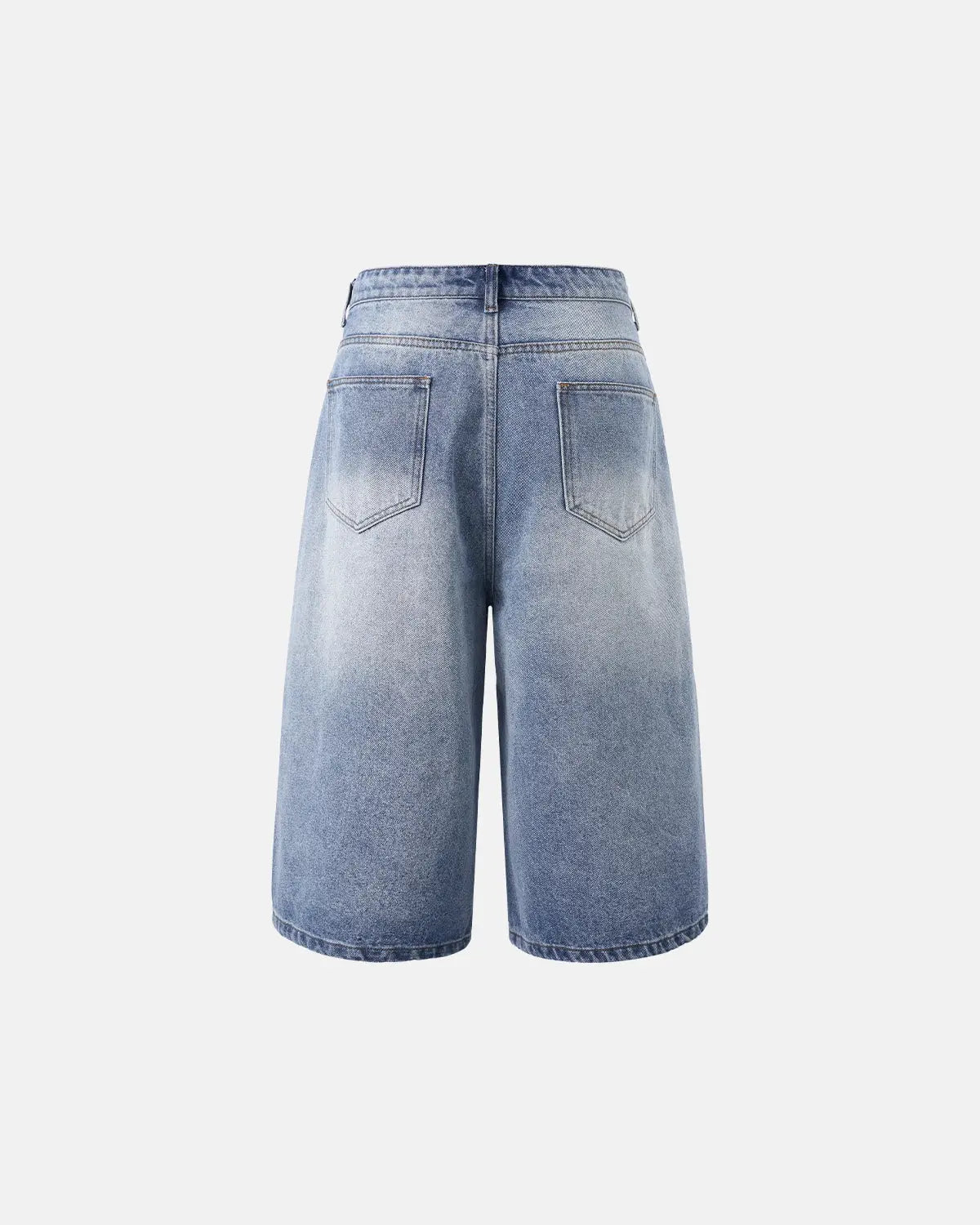 Washed Baggy Longline Jorts | LCDEGO Streetwear