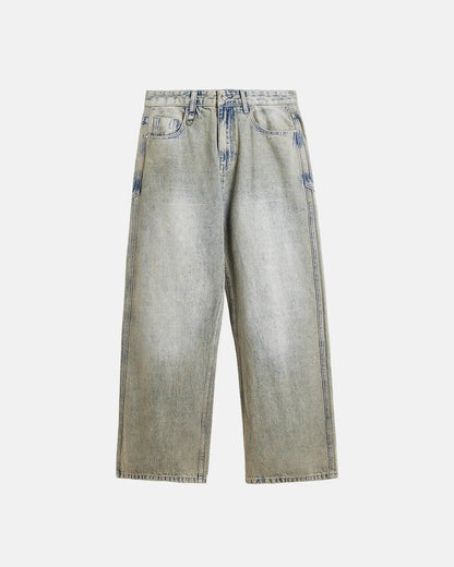 LCDEGO Blue Washed Baggy Jeans