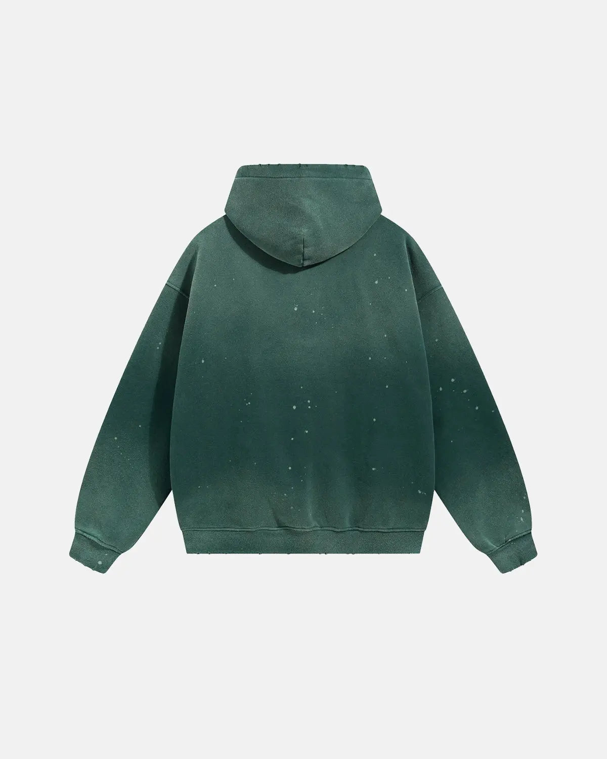 Acid Washed Ripped Fleece Hoodies | LCDEGO Streetwear