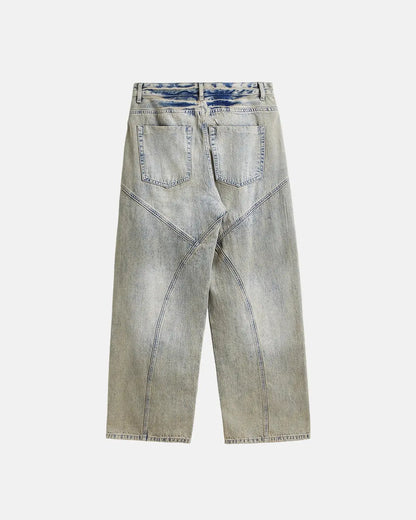 LCDEGO Blue Washed Baggy Jeans