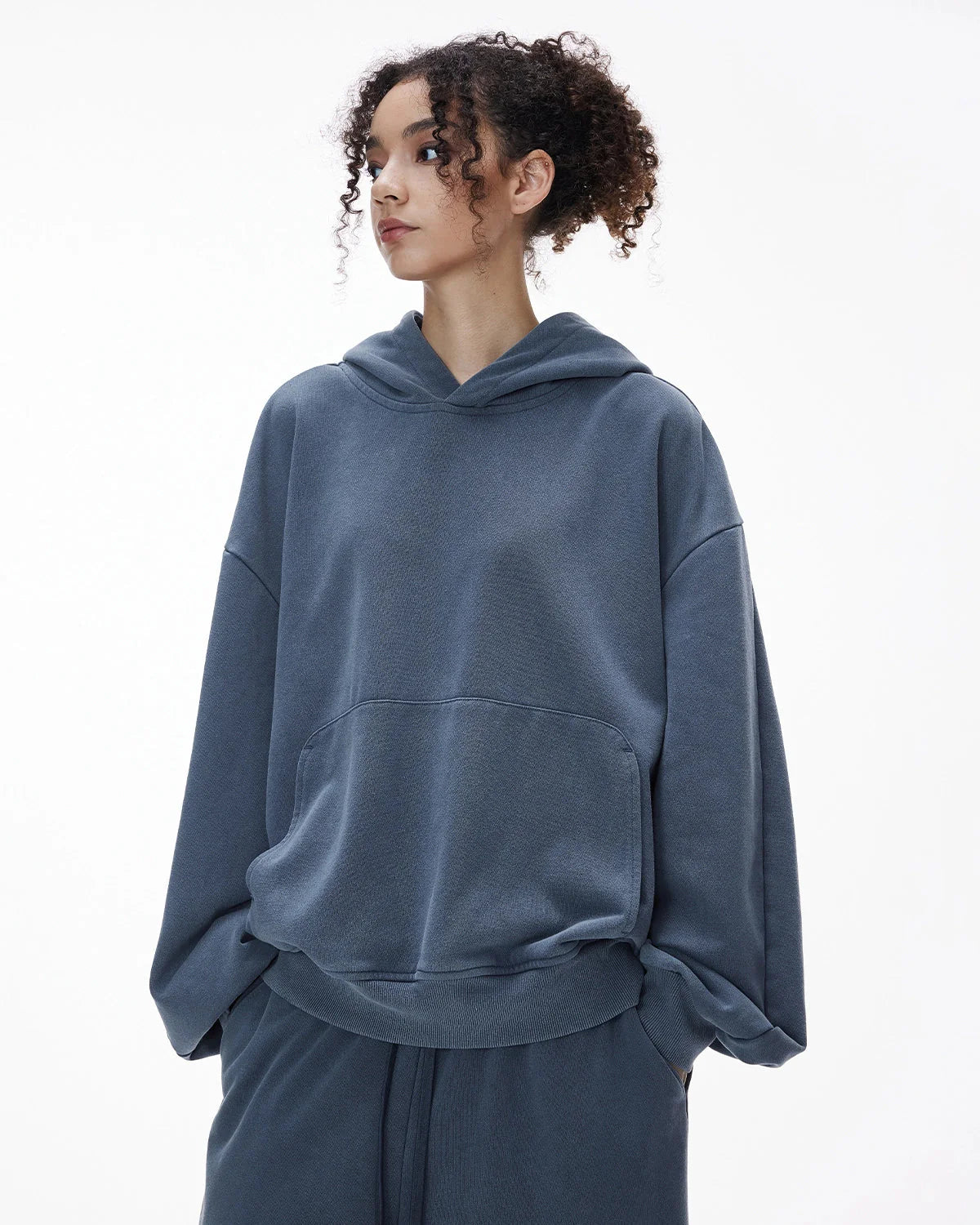 Garment Washed French Terry Hoodies | LCDEGO Streetwear