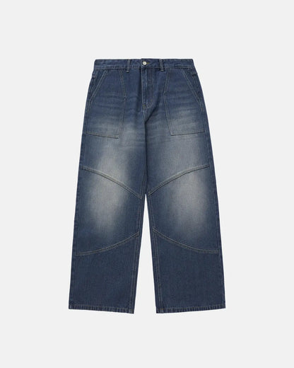 LCDEGO Washed Baggy Jeans